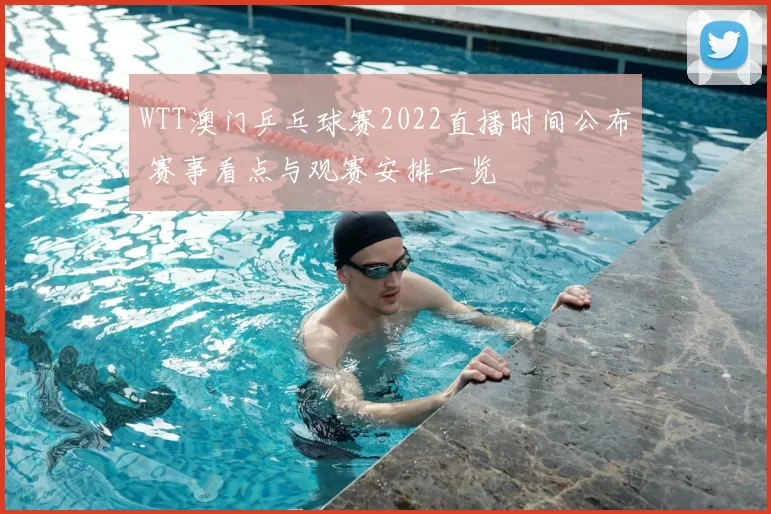 WTT澳门乒乓球赛2022直播时间公布 赛事看点与观赛安排一览